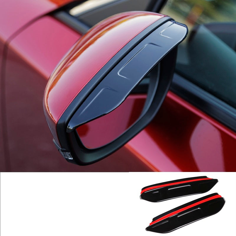 Applicable to 20 Next-generation Mazda 3 Angkesaila cx-30 Rearview Mirror Rain Eyebrow Mirror Rain Shield Modification