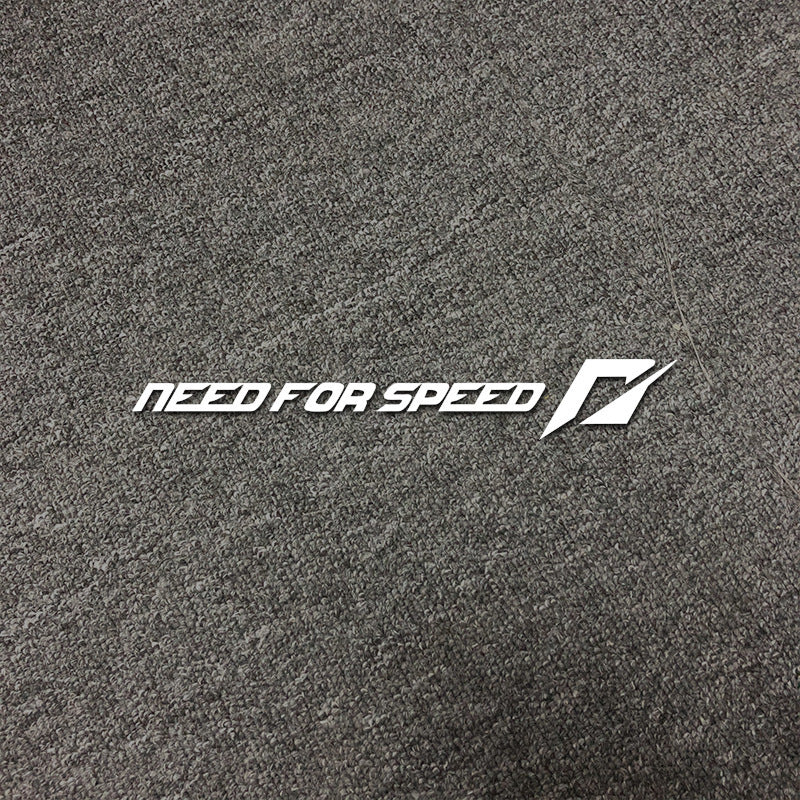 Need For Speed Windshield Horizontal And Vertical Side Car Sticker