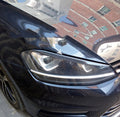 Applicable Headlight Eyebrow Carbon Fiber Modification Accessories Golf 7