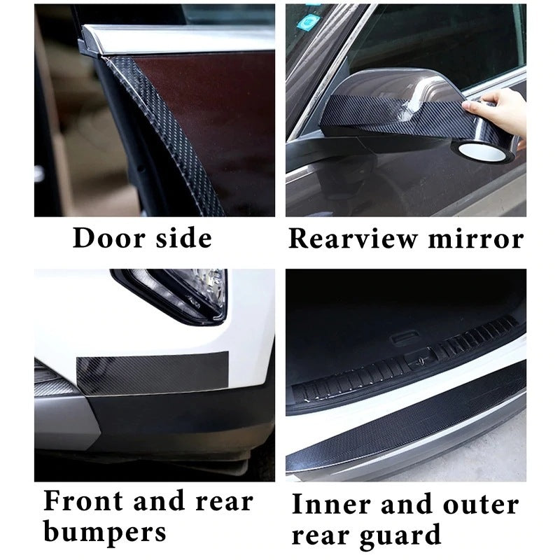 Car Door Anti-collision Strip Carbon Fiber Tape