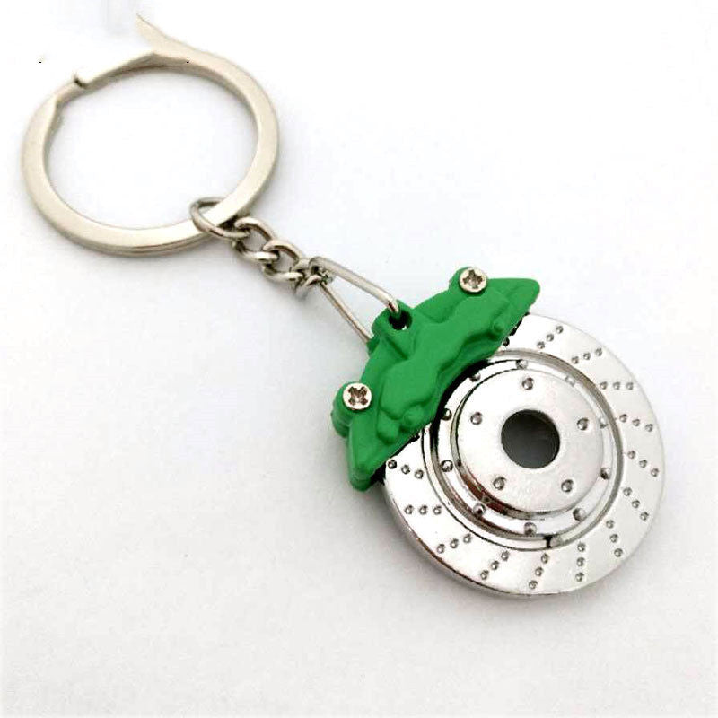 Creative Car Modification Brake Disc Keychain