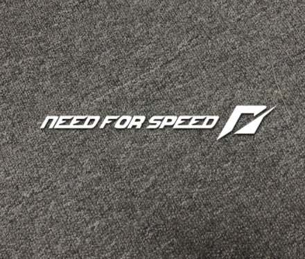 Need For Speed Windshield Horizontal And Vertical Side Car Sticker