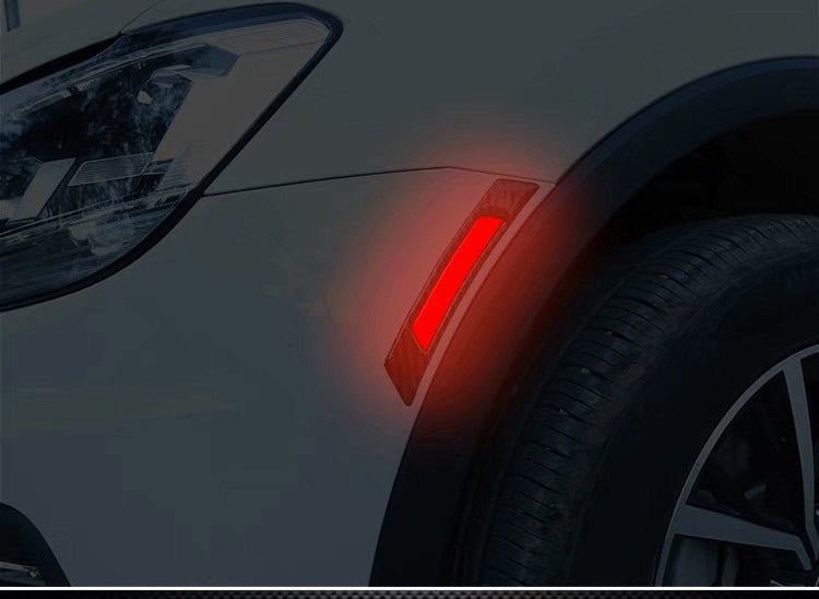 Car wheel brow reflective stickers