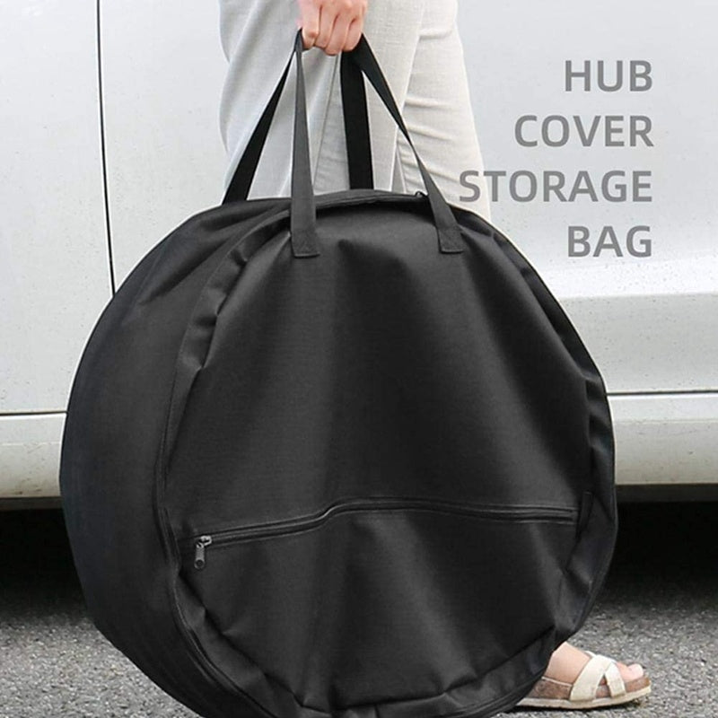 Car wheel storage bag