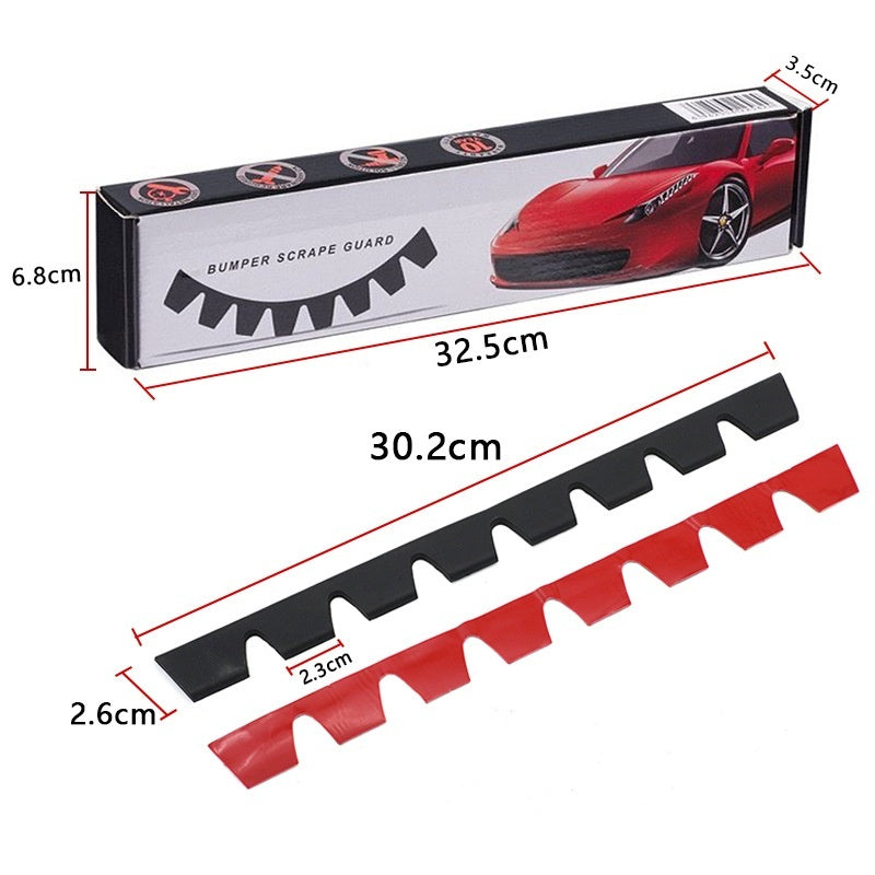 Car Universal Bumper Anti-collision Protection Bar 8PCs