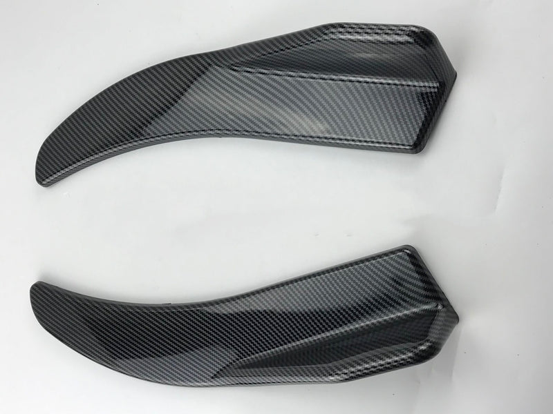 Car Refitted Front And Rear Deflector Light Carbon Fiber