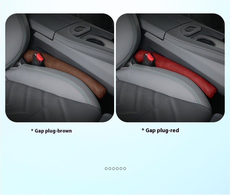 Car Seat Leak-proof Suede Car Gap Pocket