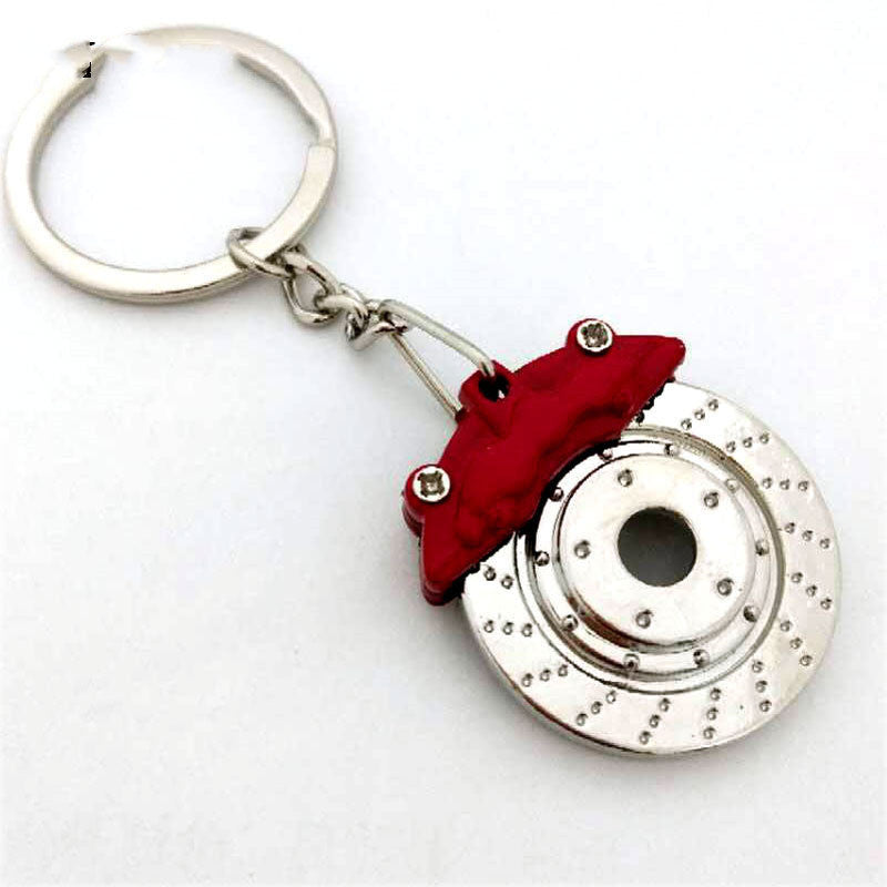 Creative Car Modification Brake Disc Keychain