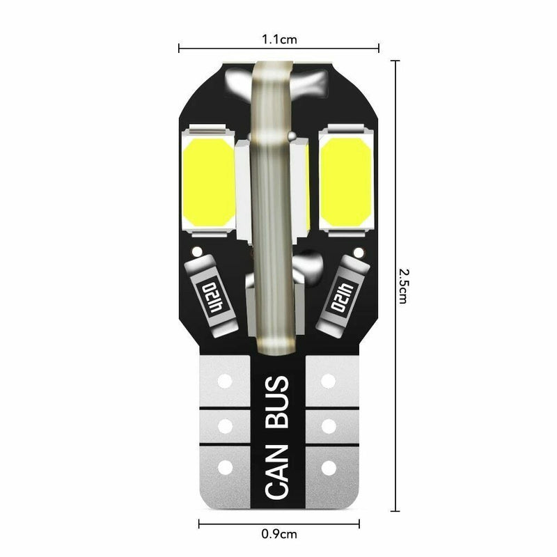 Car LED Width License Plate Running Lights