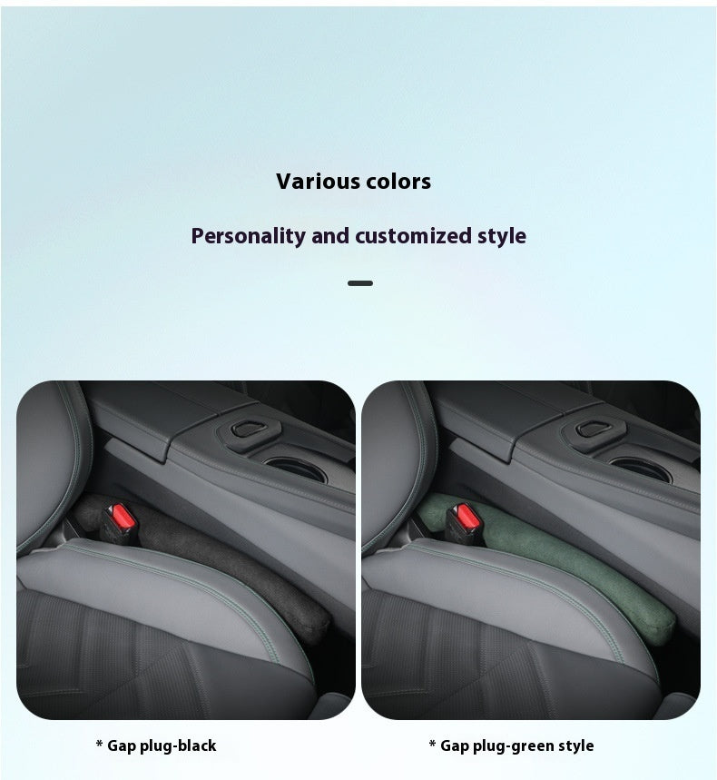 Car Seat Leak-proof Suede Car Gap Pocket