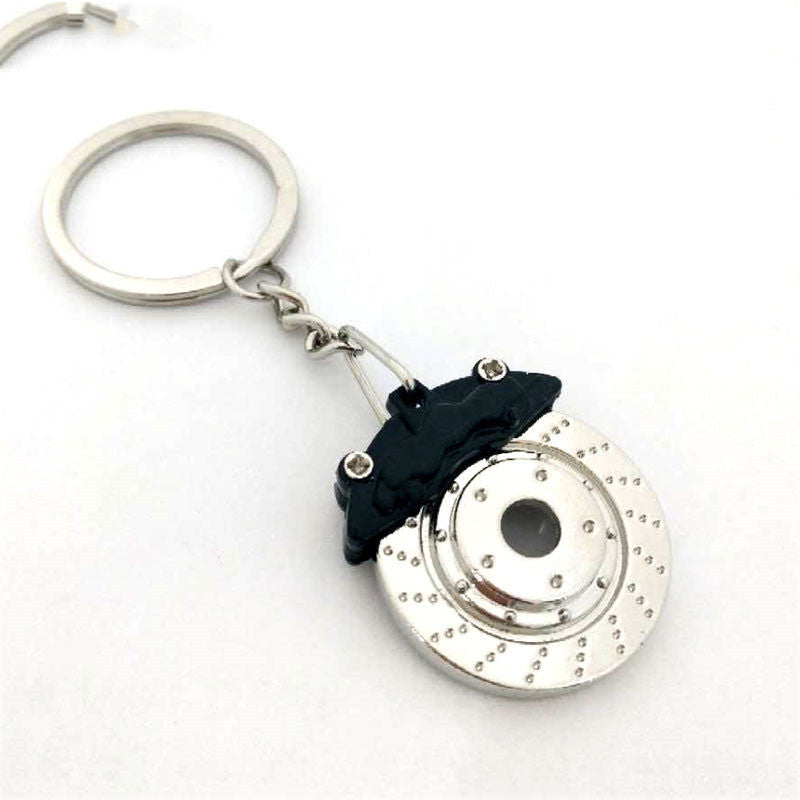 Creative Car Modification Brake Disc Keychain